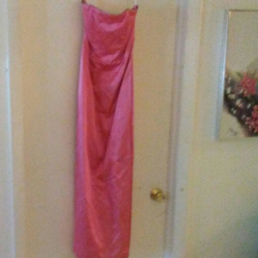 Gown. size 3 Peach Color